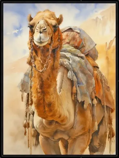 Картина Верблюд №82