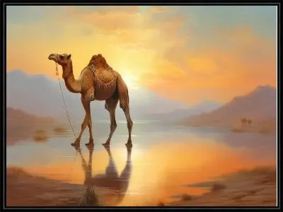 Картина Верблюд №85