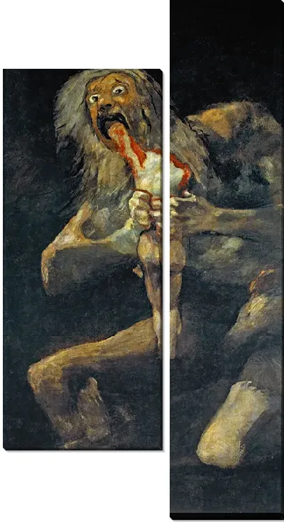 Картина Сатурн, пожирающий своего сына