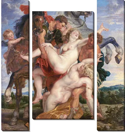 Картина Похищение дочерей Левкиппа