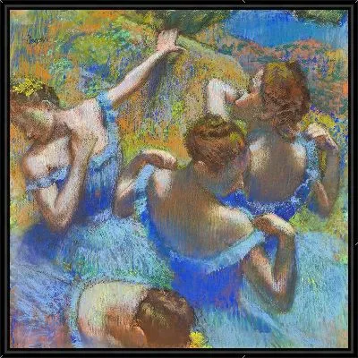 Голубые танцовщицы