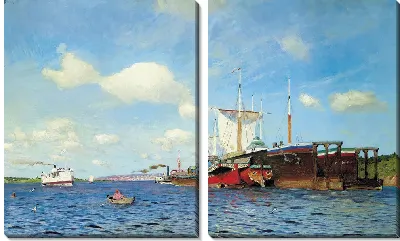 Картина Свежий ветер. Волга