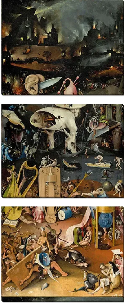 Картина Сад земных наслаждений (ч.3)