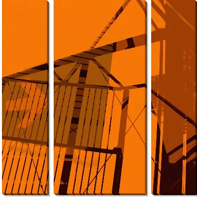 Модульная картина Компьютерная графика №6