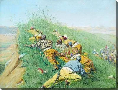 Картина Высматривают, 1873