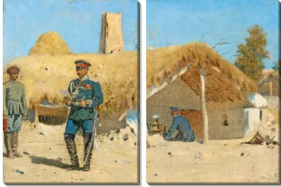 Картина Адьютант, 1878-1887