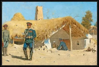 Картина Адьютант, 1878-1887