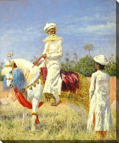 Картина Всадник в Джайпуре	