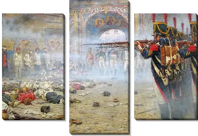 В покоренной Москве (Поджигатели, или Расстрел в Кремле)