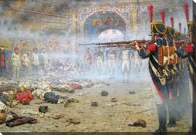 В покоренной Москве (Поджигатели, или Расстрел в Кремле)