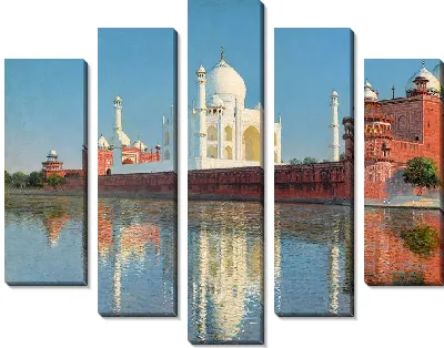 Картина Мавзолей Тадж-Махал в Агре