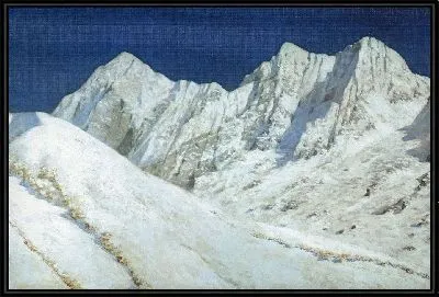 В Индии. Снега Гималаев