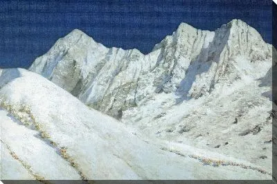 В Индии. Снега Гималаев