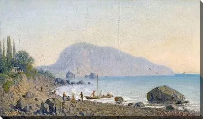 Крым. Медведь гора в далеке