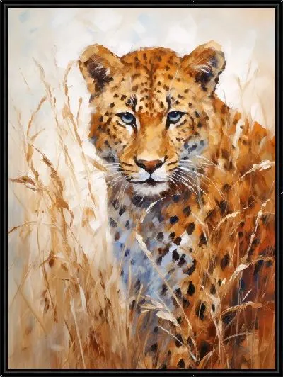 Картина Леопард №17