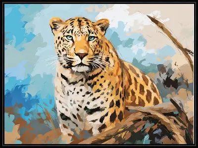Картина Леопард №41