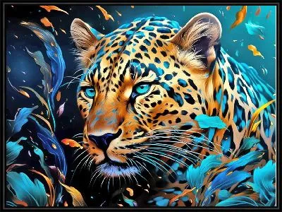 Картина Леопард №74