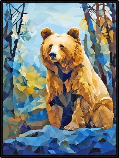 Картина Медведь №4