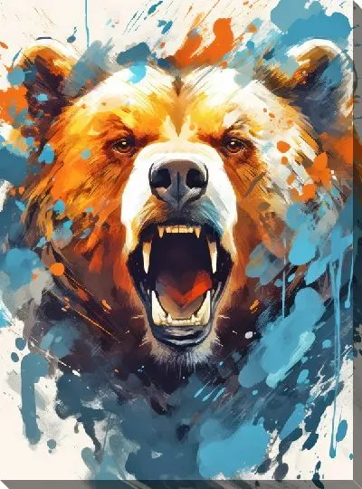 Постер Медведь №25