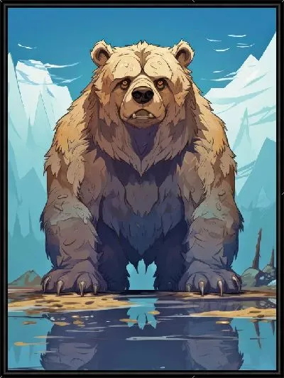 Картина Медведь №47