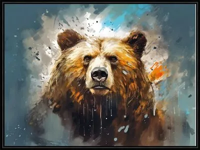 Картина Медведь №48