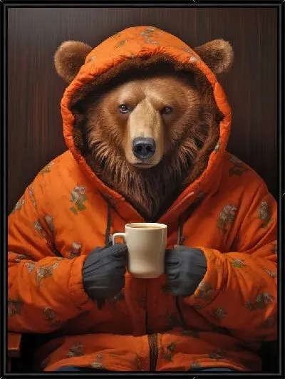 Картина Медведь №64