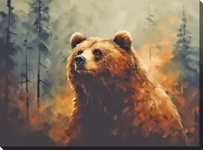 Постер Медведь №117