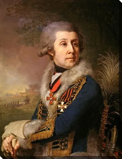 Картина Фёдор Артемьевич Боровский, русский военный деятель, генерал-майор