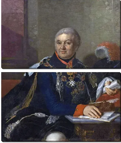 Портрет Александра Андреевича Беклешова (~1743-1808), русского государственного деятеля