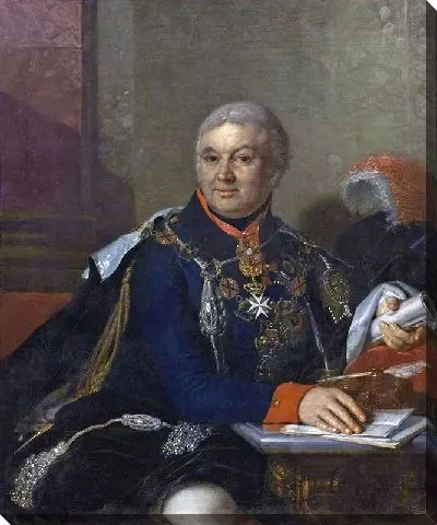 Портрет Александра Андреевича Беклешова (~1743-1808), русского государственного деятеля
