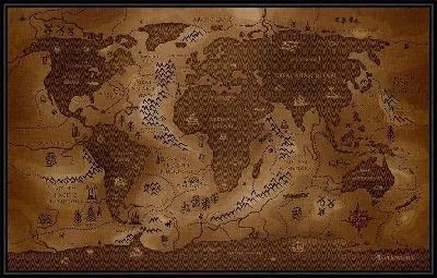 Картина Карта