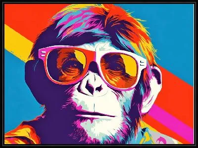 Картина Обезьяна №28