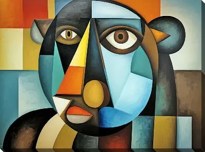 Картина маслом Обезьяна №52