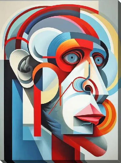 Картина маслом Обезьяна №94