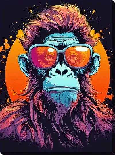 Постер Обезьяна №110