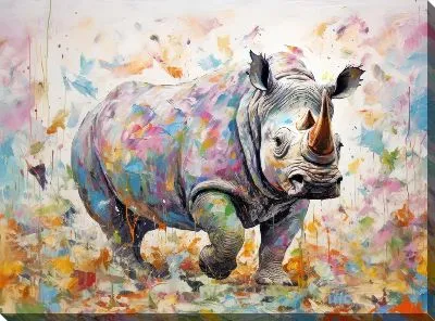 Постер Носорог №31