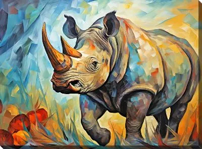 Постер Носорог №37