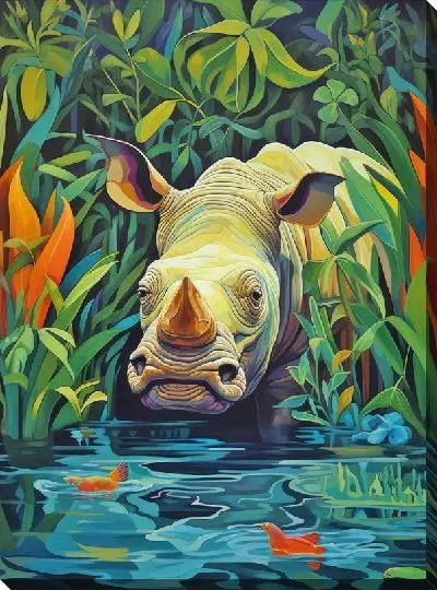 Постер Носорог №41