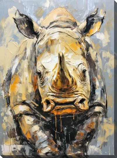 Постер Носорог №128