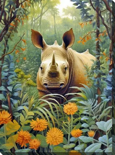 Постер Носорог №137