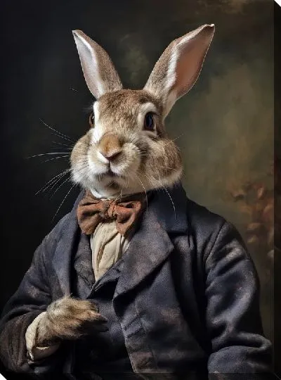 Картина маслом Заяц №22