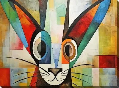 Картина маслом Заяц №29