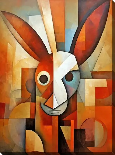 Картина маслом Заяц №33