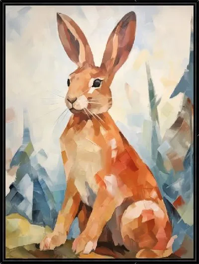 Картина Заяц №36