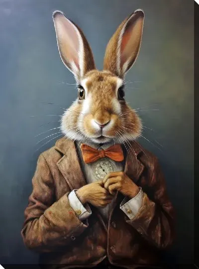 Картина маслом Заяц №46