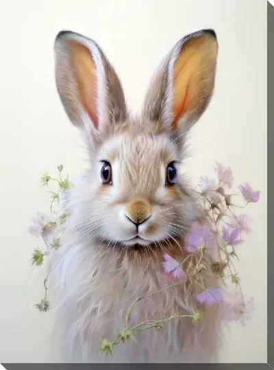 Картина маслом Заяц №48