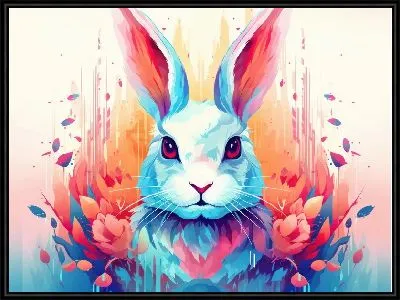 Картина Заяц №49
