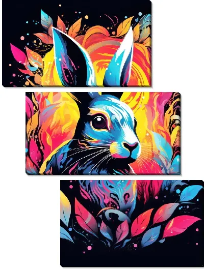 Модульная картина Заяц №50