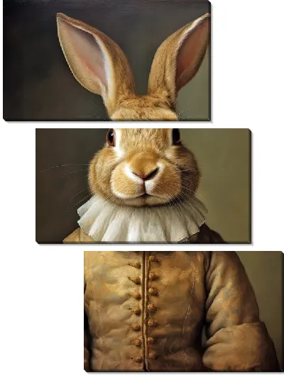 Модульная картина Заяц №54