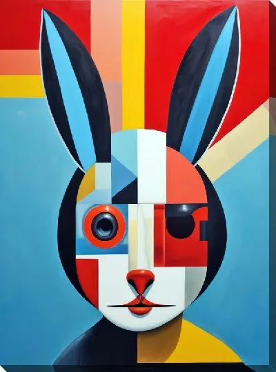 Картина маслом Заяц №57